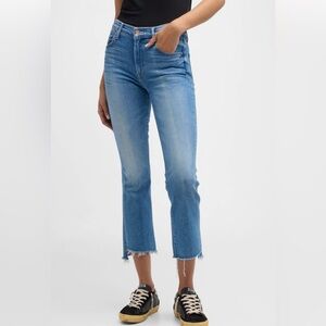 MOTHER The Insider Crop Step Fray Jeans